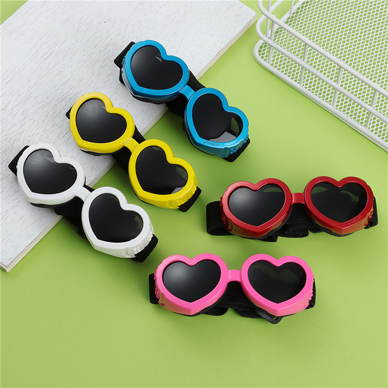 1개 하트 모양 소형견 선글라스 방수 UV 차단 고양이 - Sunglass Retainer Cord 리뷰 및 가격