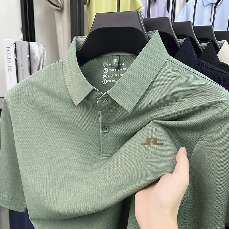 남성용 반팔 폴로 셔츠 폴리에스터 스판덱스 피케 기하학 - Polo Shirt Pique 리뷰 및 가격