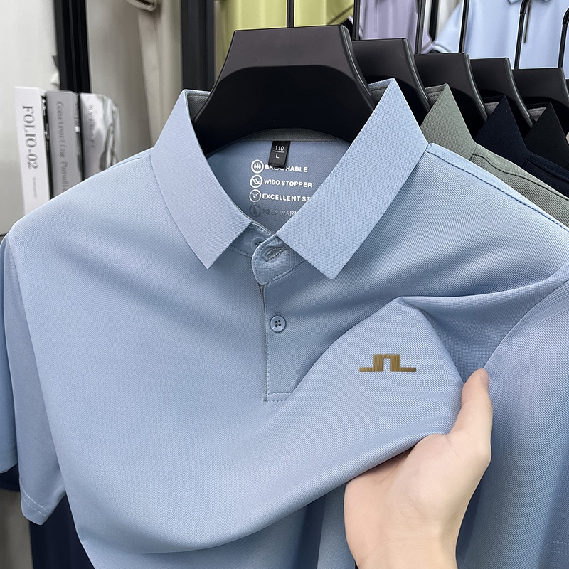 남성용 반팔 폴로 셔츠 폴리에스터 스판덱스 피케 기하학 - Polo Shirt Pique 리뷰 및 가격